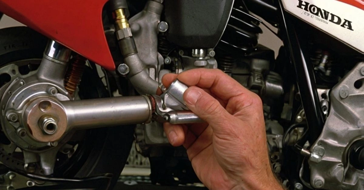 How to change Pitcock on a 1998 Honda VTR motorcycle​