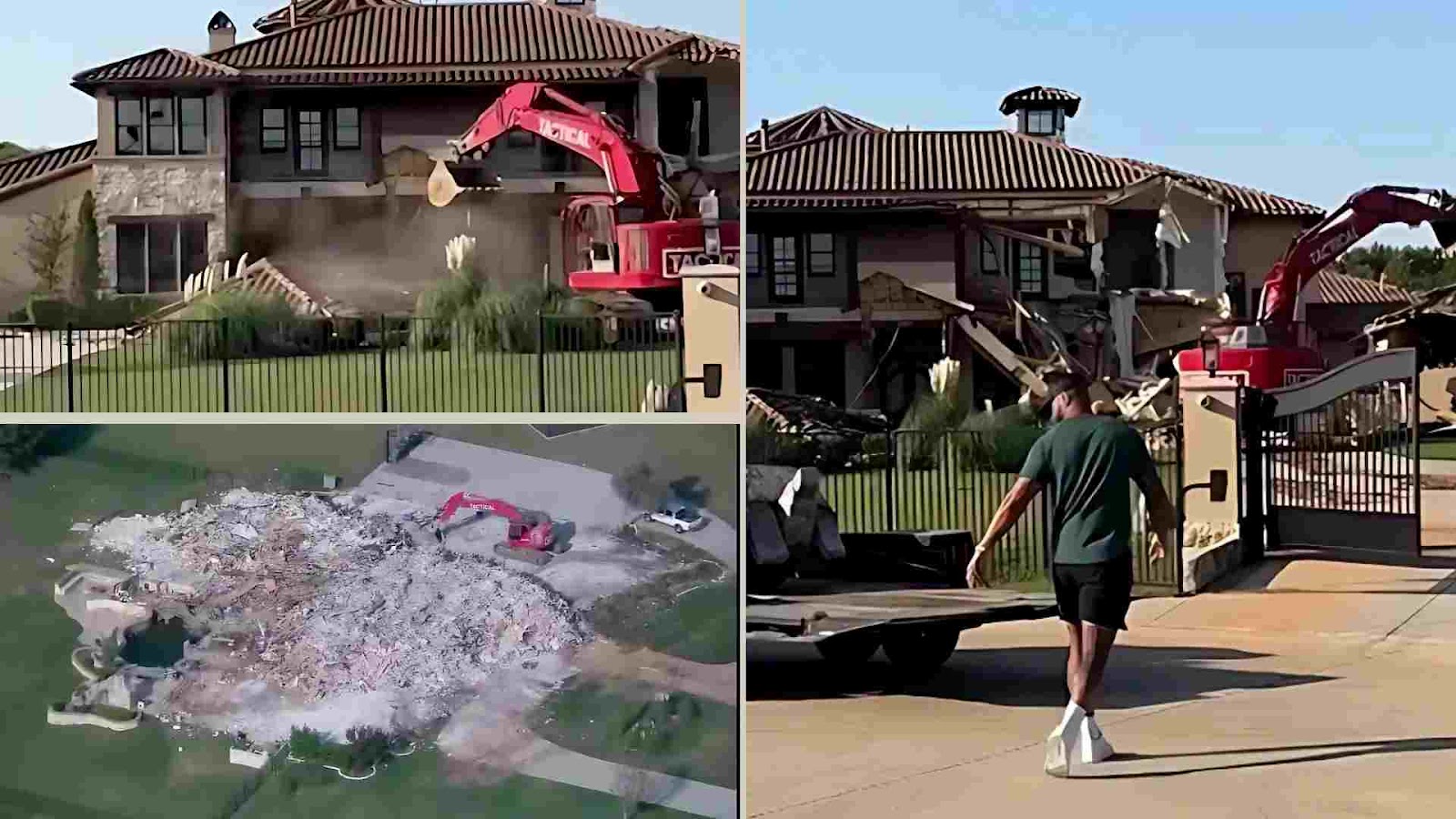 Dak Prescott House Demolition