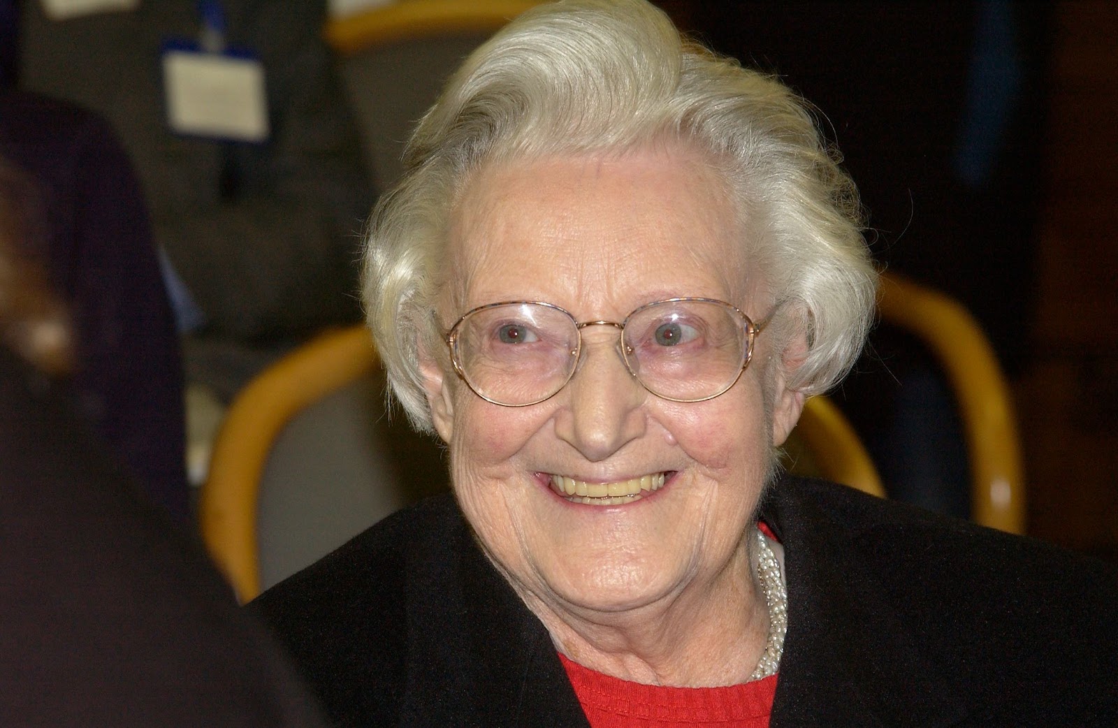 Cicely Saunders with hospice patient - International Women's Day caregiver pioneering end-of-life care