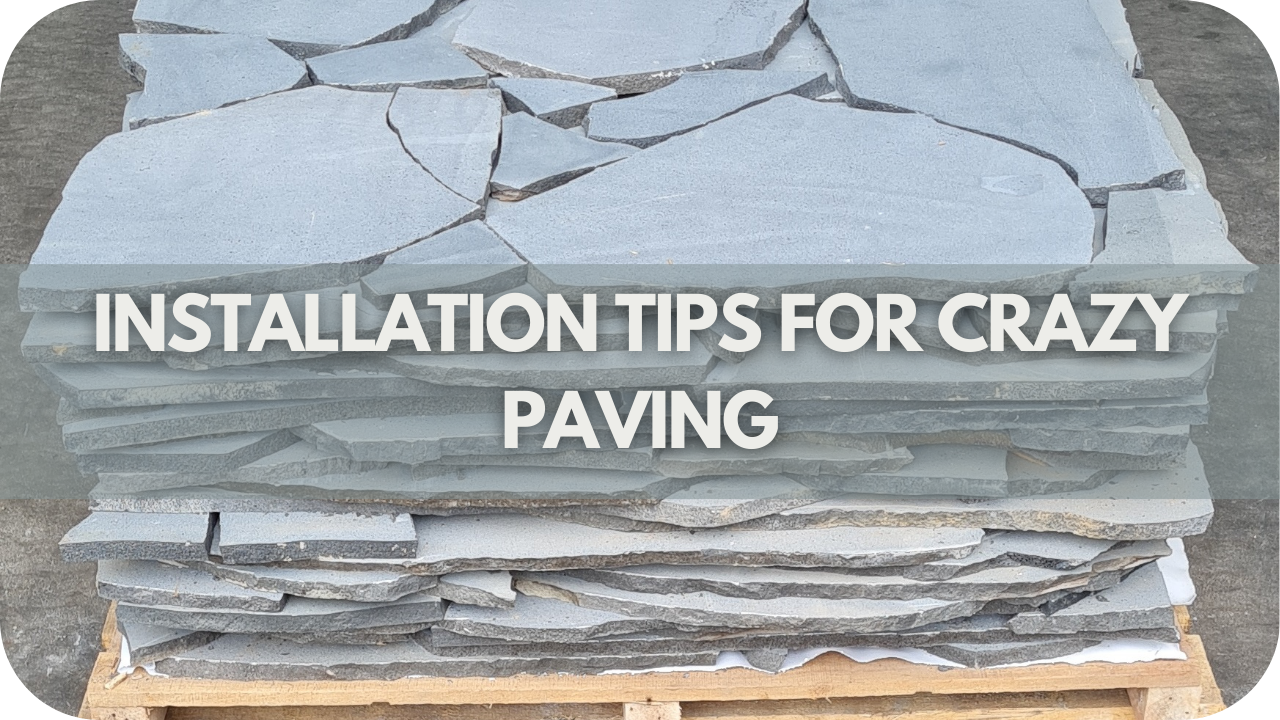 Installation Tips for Crazy Paving