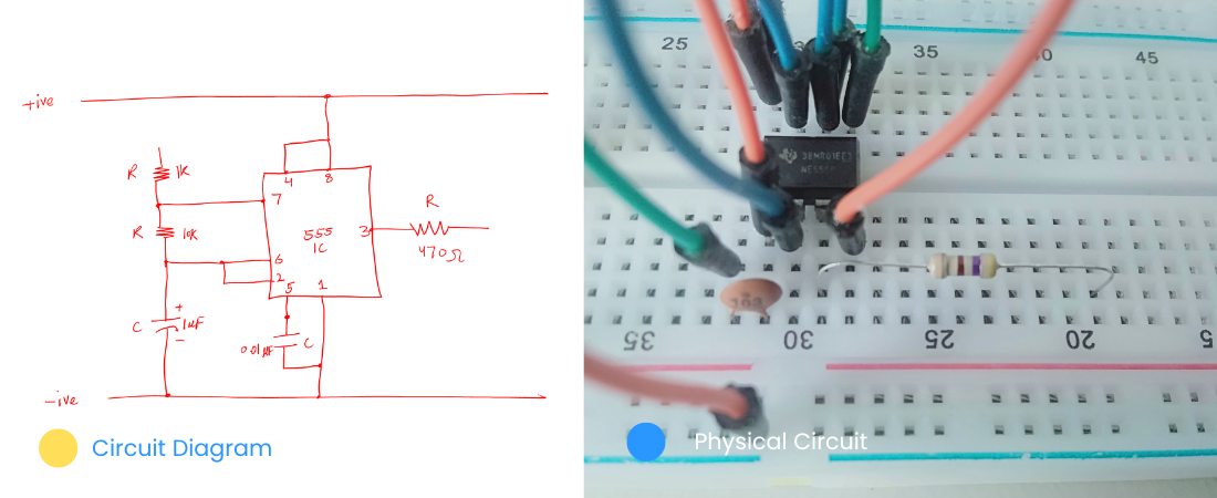 Resistor connection