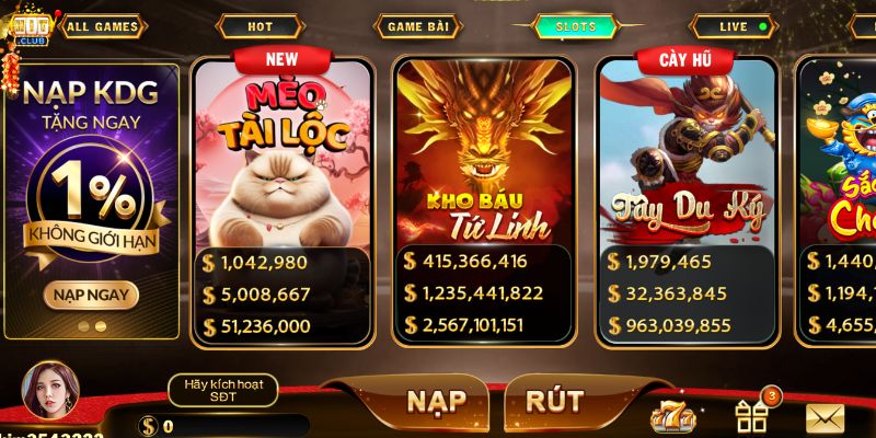 Giới thiệu Slot Game tại Hitclub