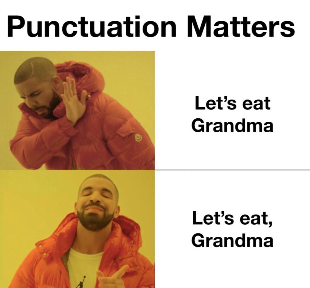 Punctuation Memes That'll Make You ROFL