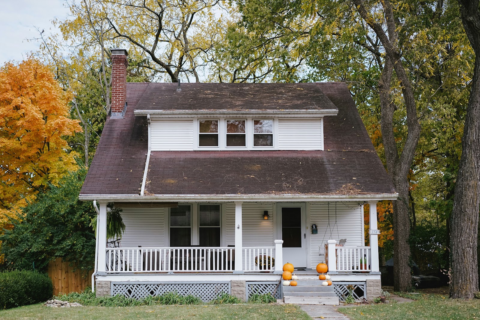 Insulated house with reduced energy consumption