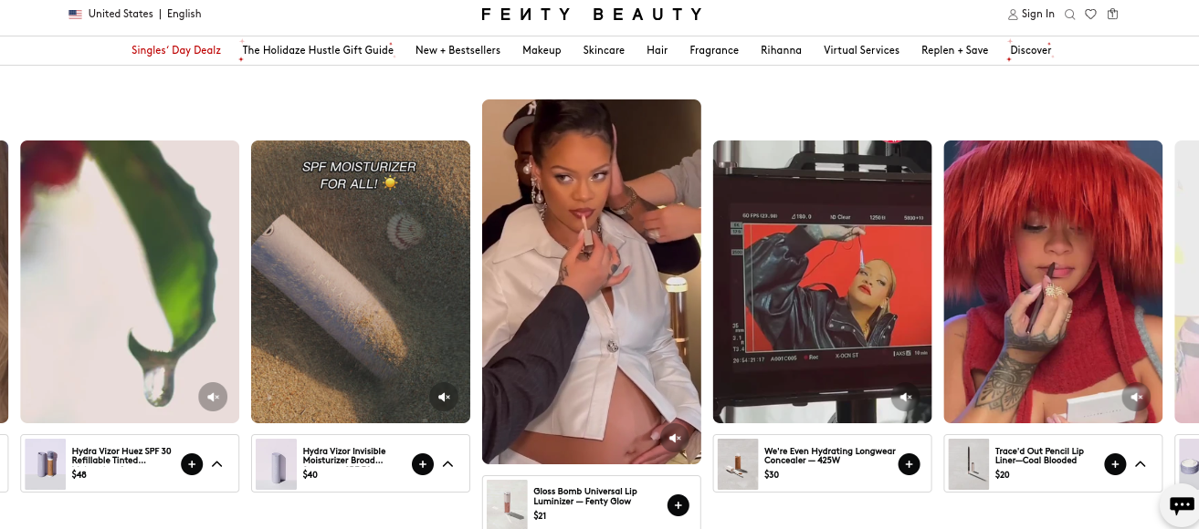 Fenty beauty ugc