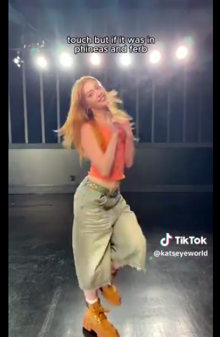 This contain an image of KATSEYE Megan TikTok 