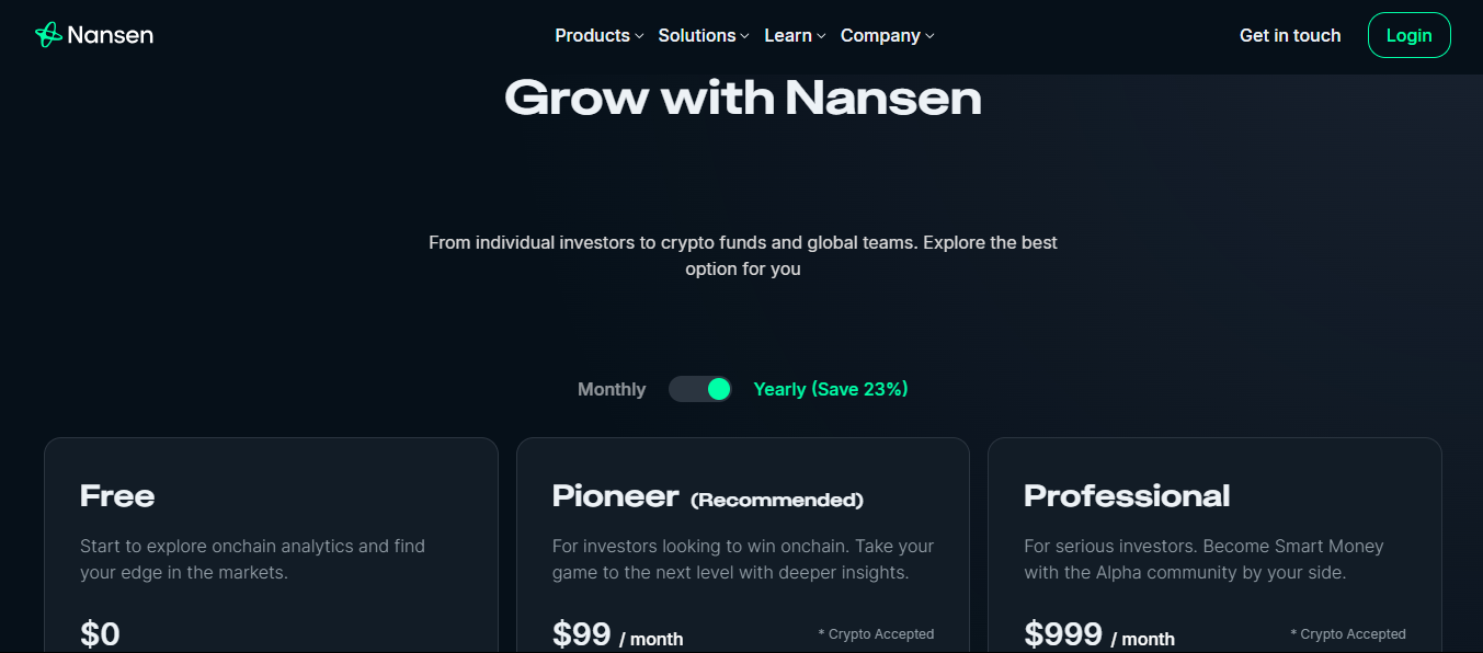 Nansen: Save 23% with promo code