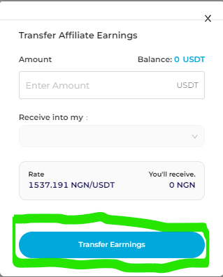 How to withdraw from your affiliate balance 