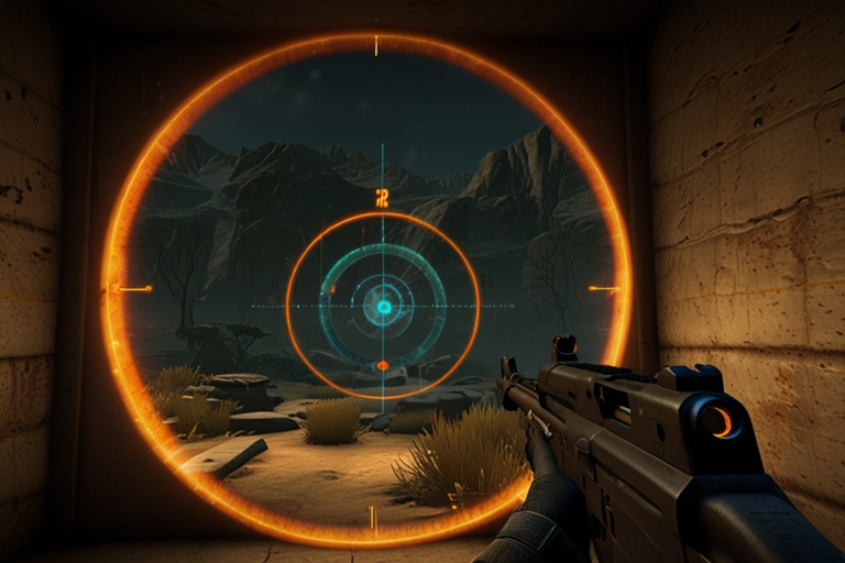 Black Mesa How to Change Reticle Color