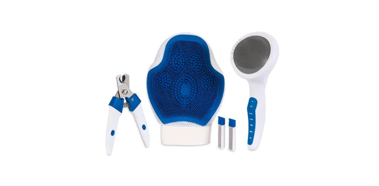 JW GripSoft Cat Grooming Kit