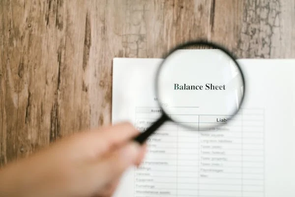 Balance sheet