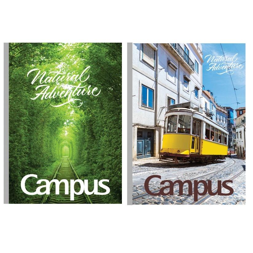 Vở mồi ngang có chấm Campus Adventure 120 trang - Mua 10 quà tặng 01 bút bi