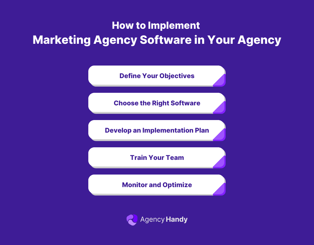 How to Implement Marketing Agency Software in Your Agency