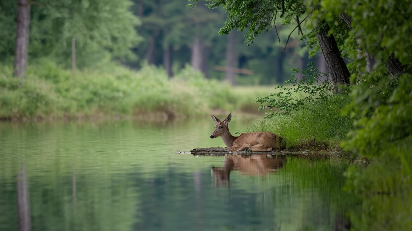 5. Seek Out Calmness in Your Life, Like a Deer Seeks Out Peaceful Places