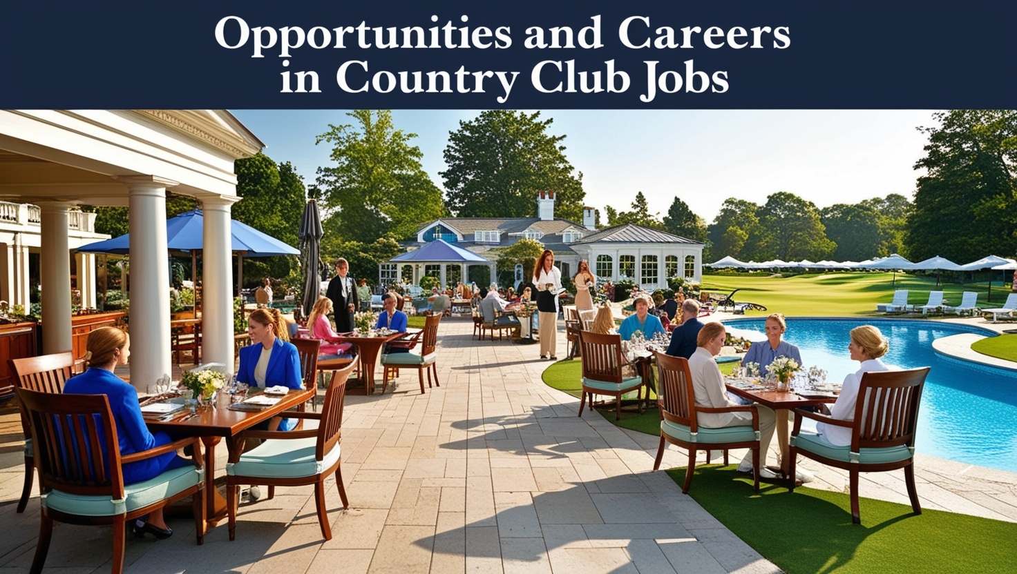 Country Club Jobs 
