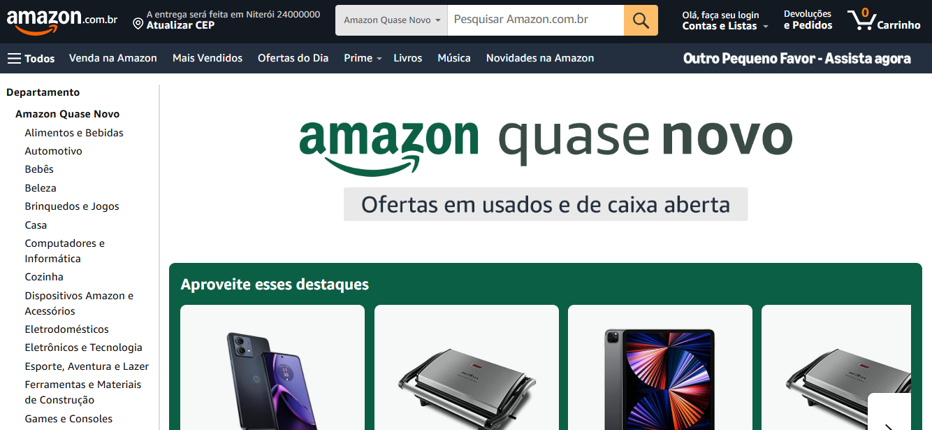 vender produtos usados