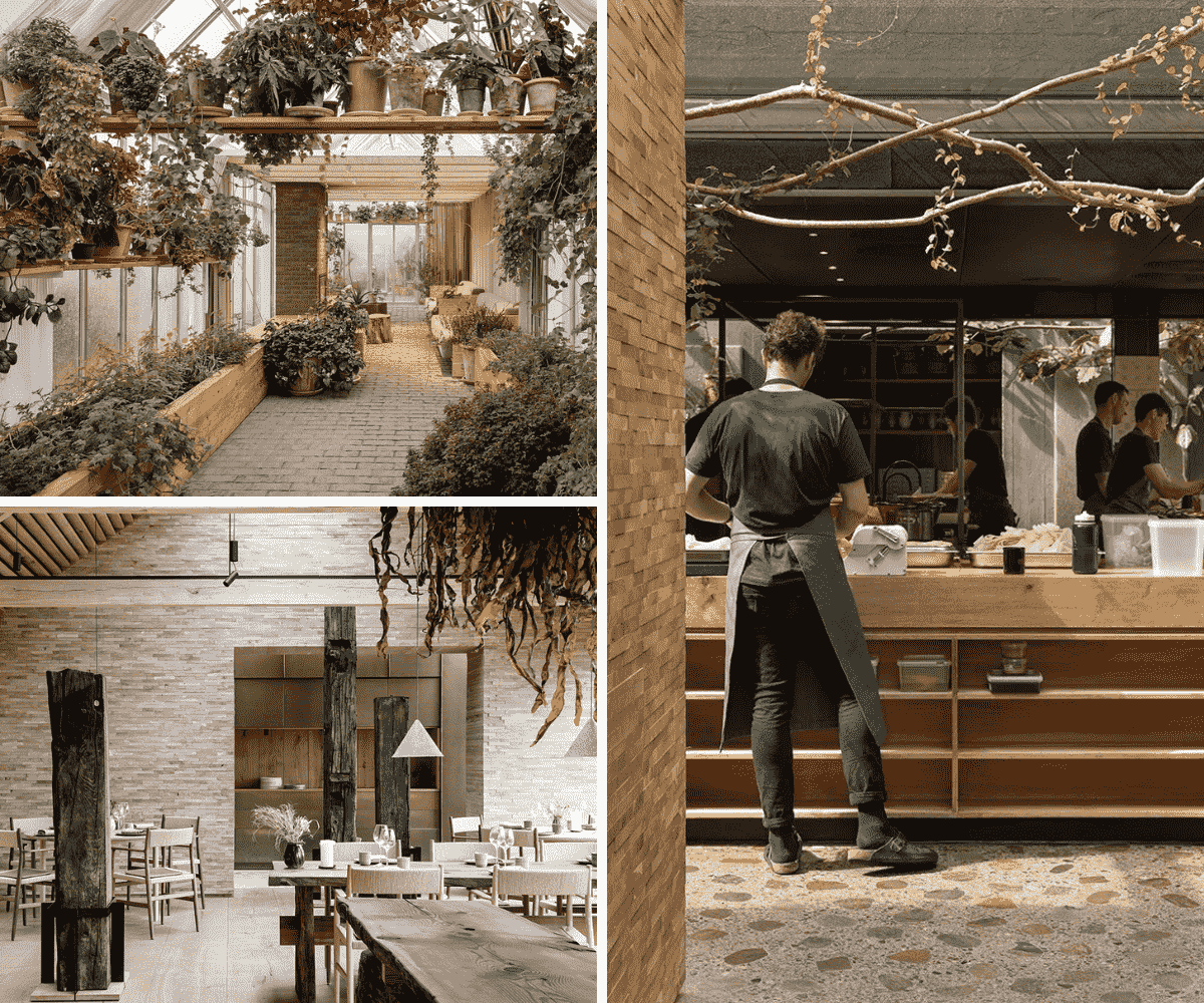 Inside Noma Restaurant