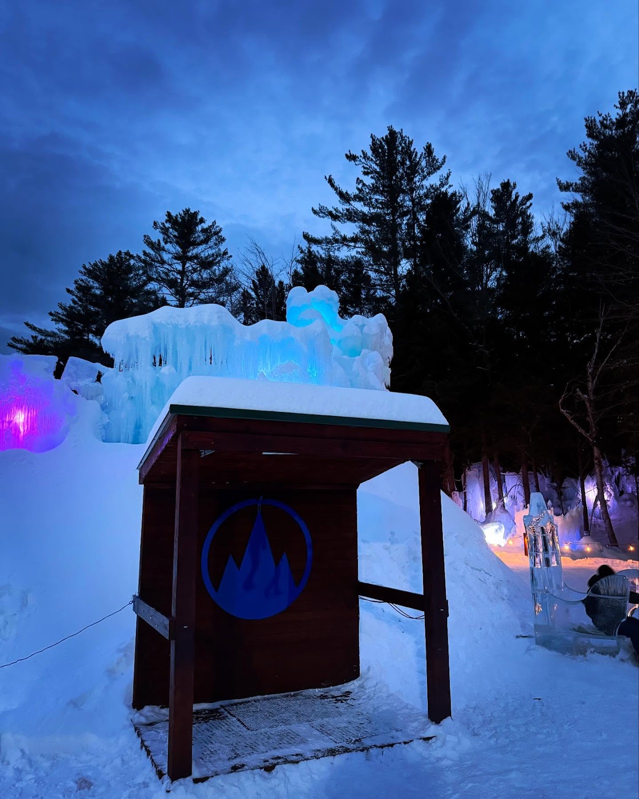 Ice Castles in Winter