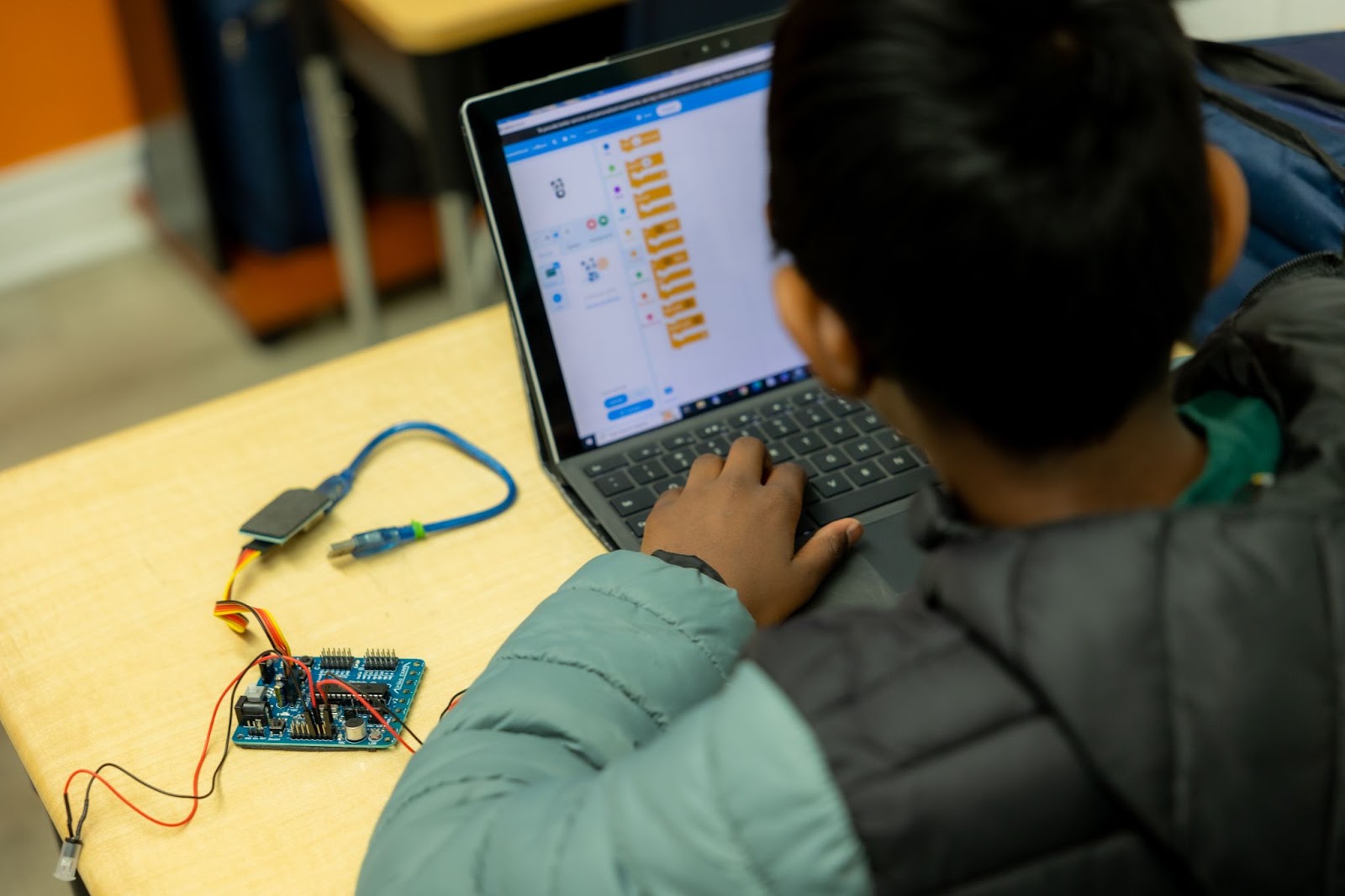 Start with simple coding platforms like Scratch, which allows children to learn through visual programming.