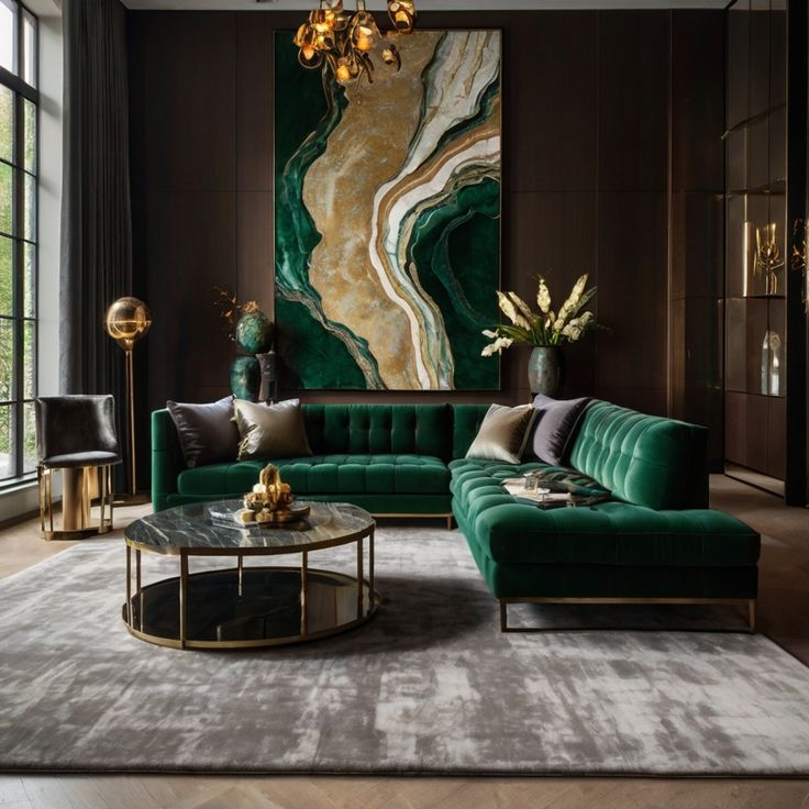 Art deco drama Interior Design