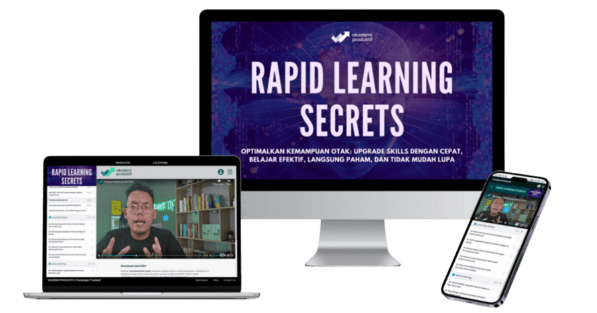 Cara Belajar Efektif Berdasarkan Tipe MBTI, Mastery 30-Day Program “Rapid Learning Secrets”