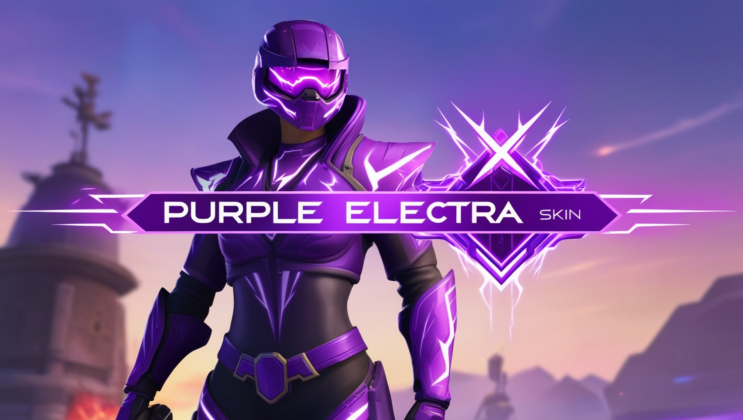 Purple Electra X Skin