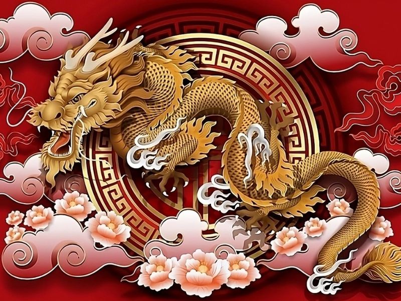 Rồng là một trong những biểu tượng nổi bật của người Trung Quốc 