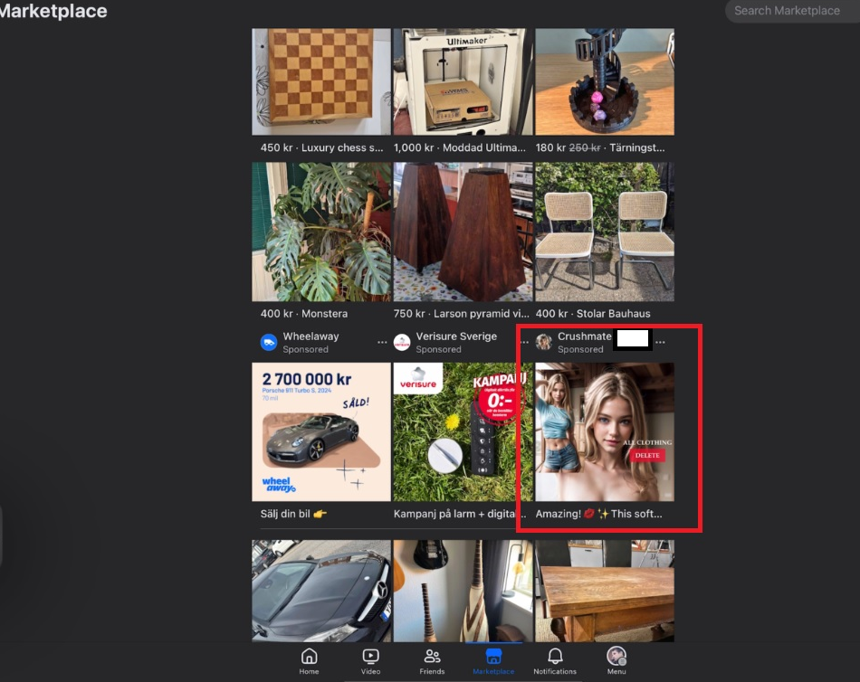 Instagram Ads Send This Nudify Site 90 Percent of Its Traffic