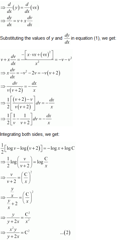 NCERT Solutions class 12 Maths Differential Equations