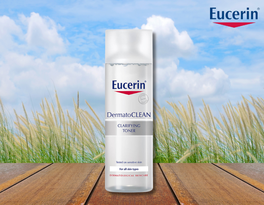 Nước hoa hồng Eucerin Dermato Clean Clarifying Toner 200ml