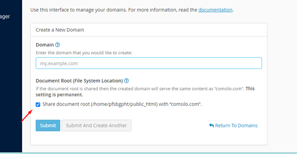 Hosting Control Panel