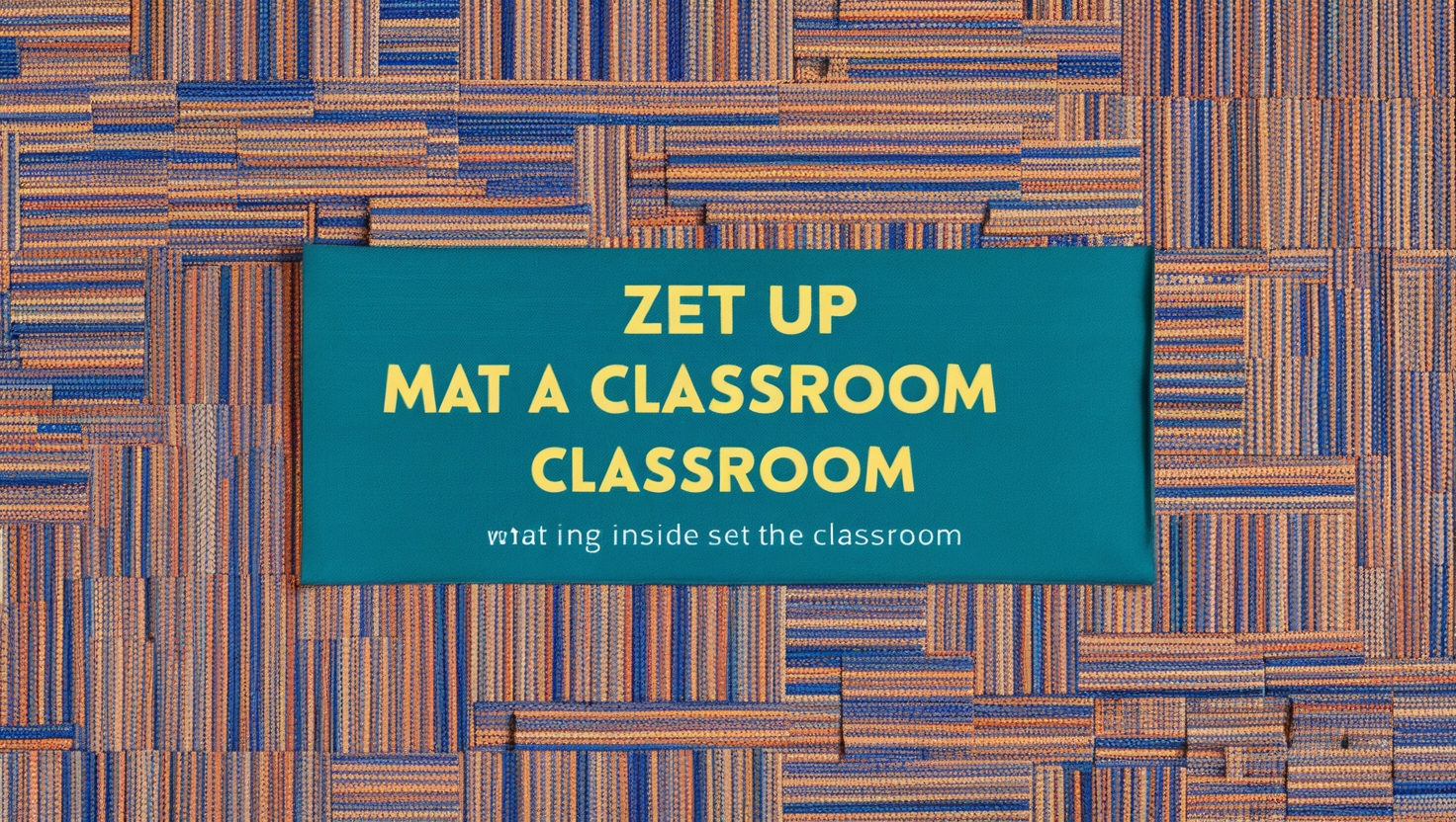 Zet Up Mat Classroom