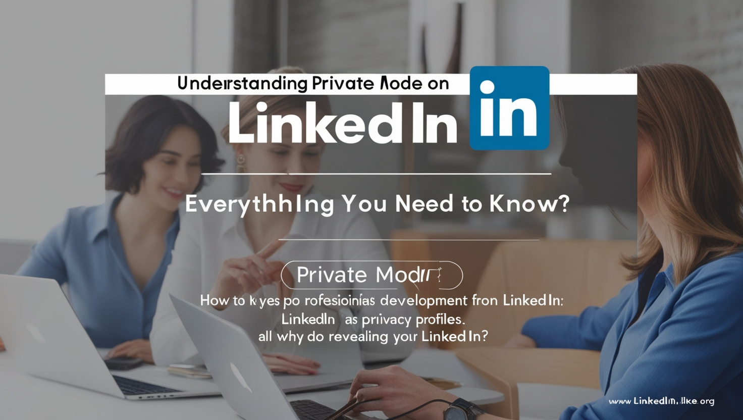 private mode linkedin