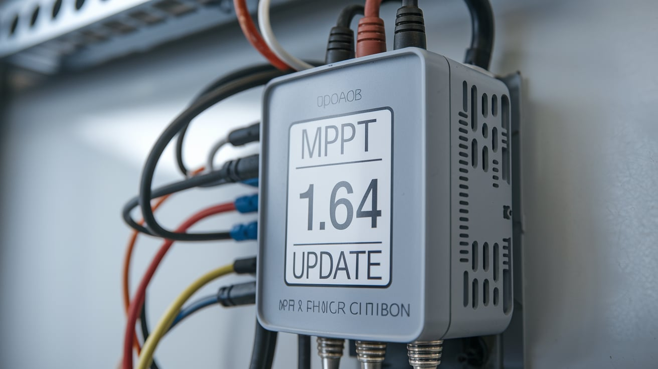 MPPT Solar Charge Controller 1.63 to 1.64 Update