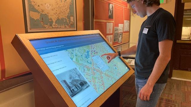 Here's an example of a interactive maps and navigation.