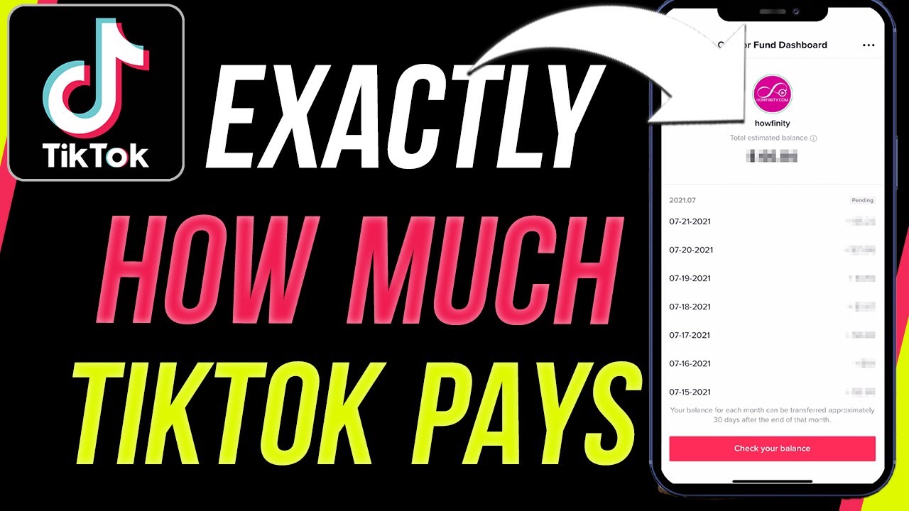 How Much Does Tiktok Pay You for 1 Million Views  