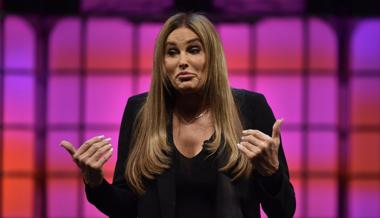 9 November 2017; Caitlyn Jenner, Olympian & Advocate of Transgender Rights, on Centre Stage during day three of Web Summit 2017 at Altice Arena in Lisbon. Photo by David Fitzgerald/Web Summit via Sportsfile