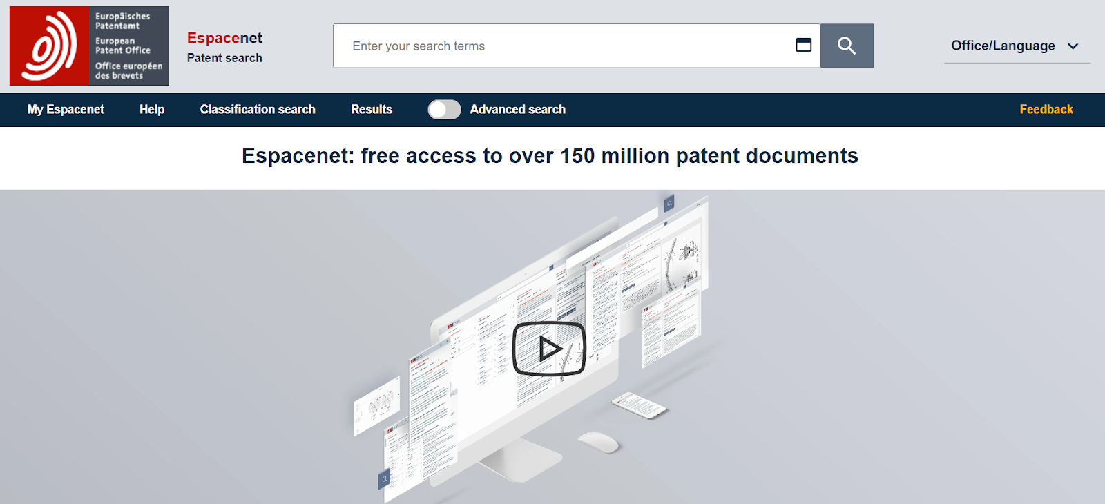 Free Patent Search Database - Espacenet Patent Search