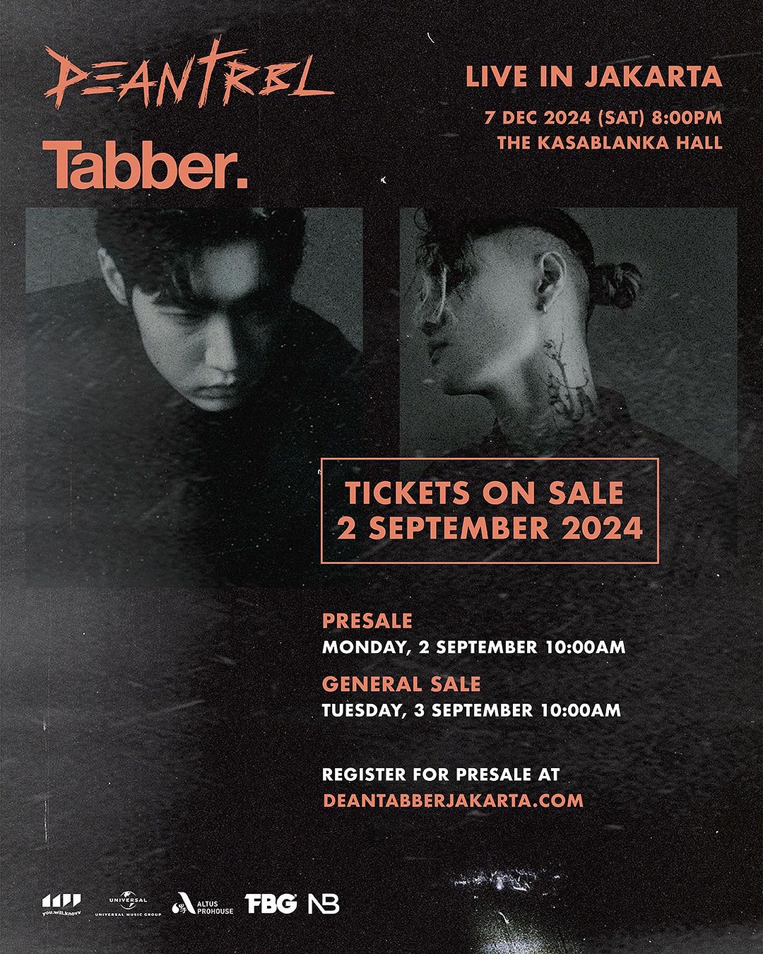 Konser DEAN & Tabber Jakarta