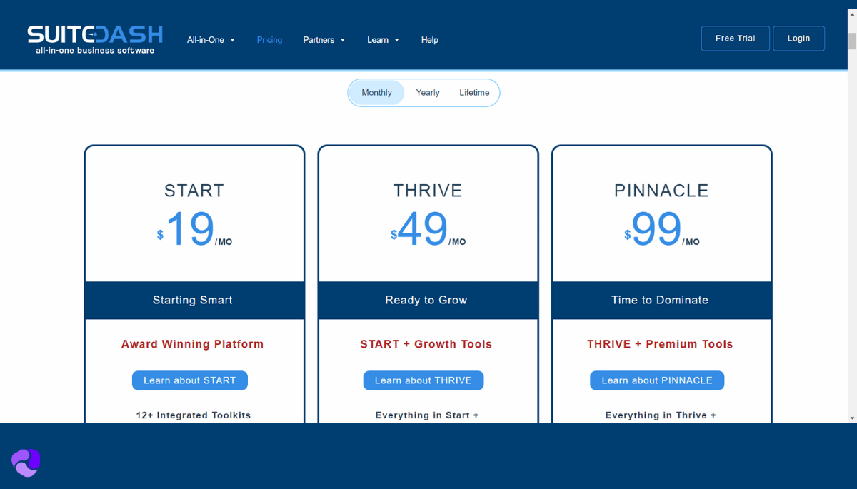 SuiteDash Pricing 