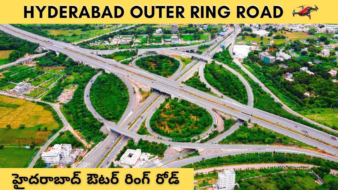 HYDERABAD OUTER RING ROAD DRONE VIDEO