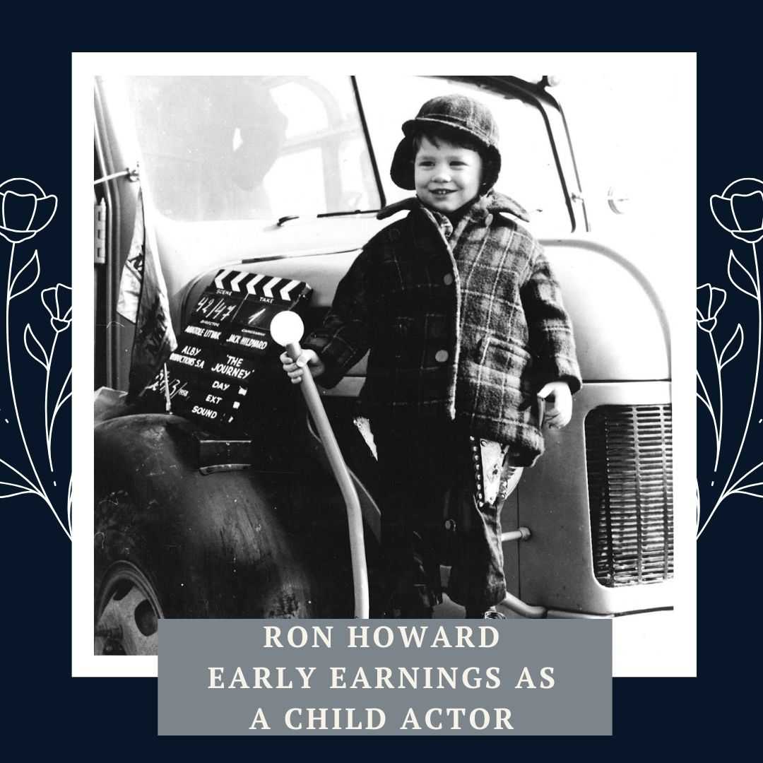 What are Ron Howard's income sources?