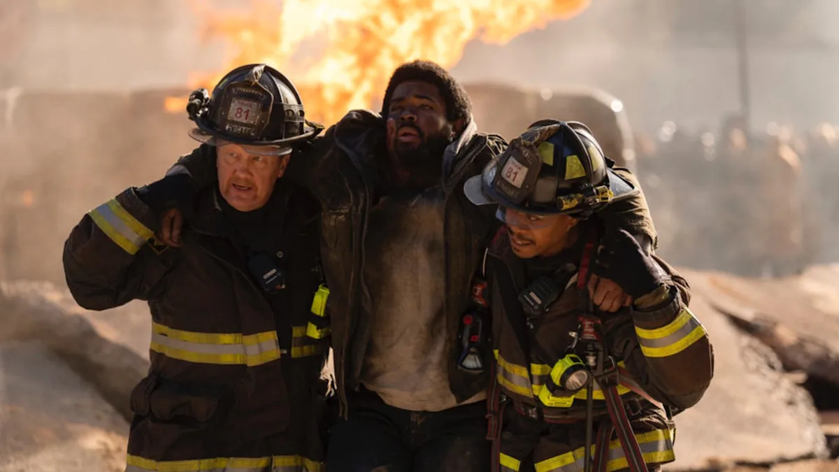 Chicago Fire Boss Talks 'Freaking Out The Neighbors' Filming The Crossover  And Why One Character Is Missing It