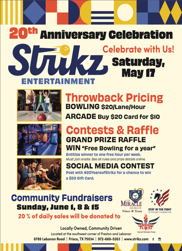 A poster for a bowling event
AI-generated content may be incorrect.