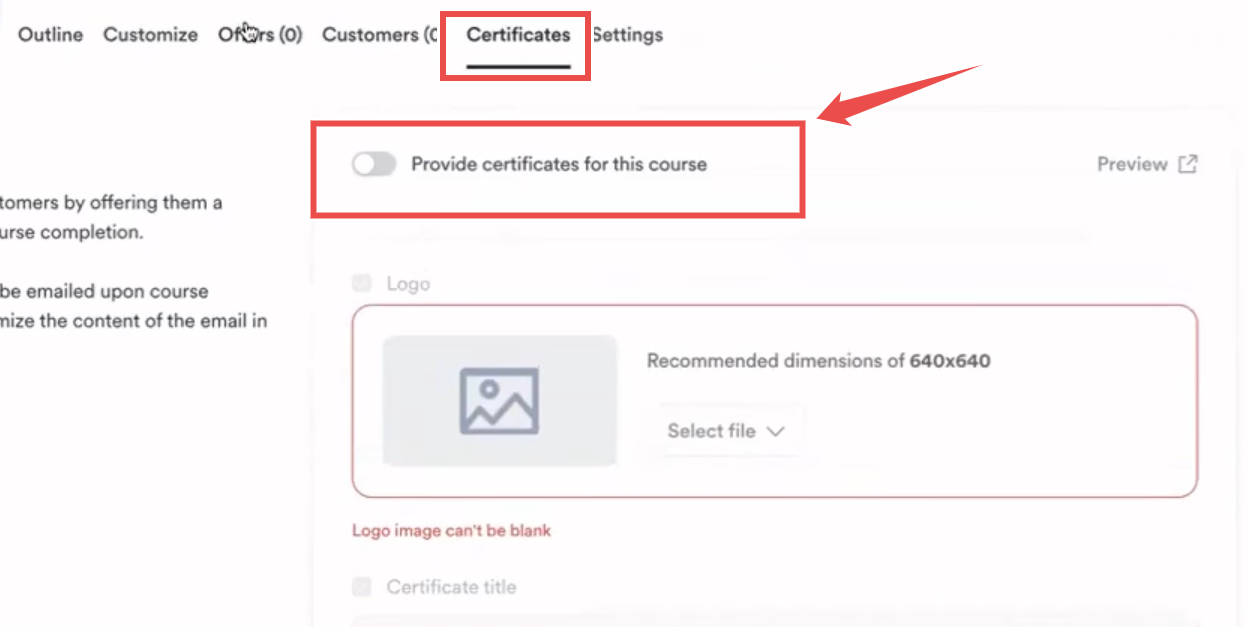 course certification in Circle