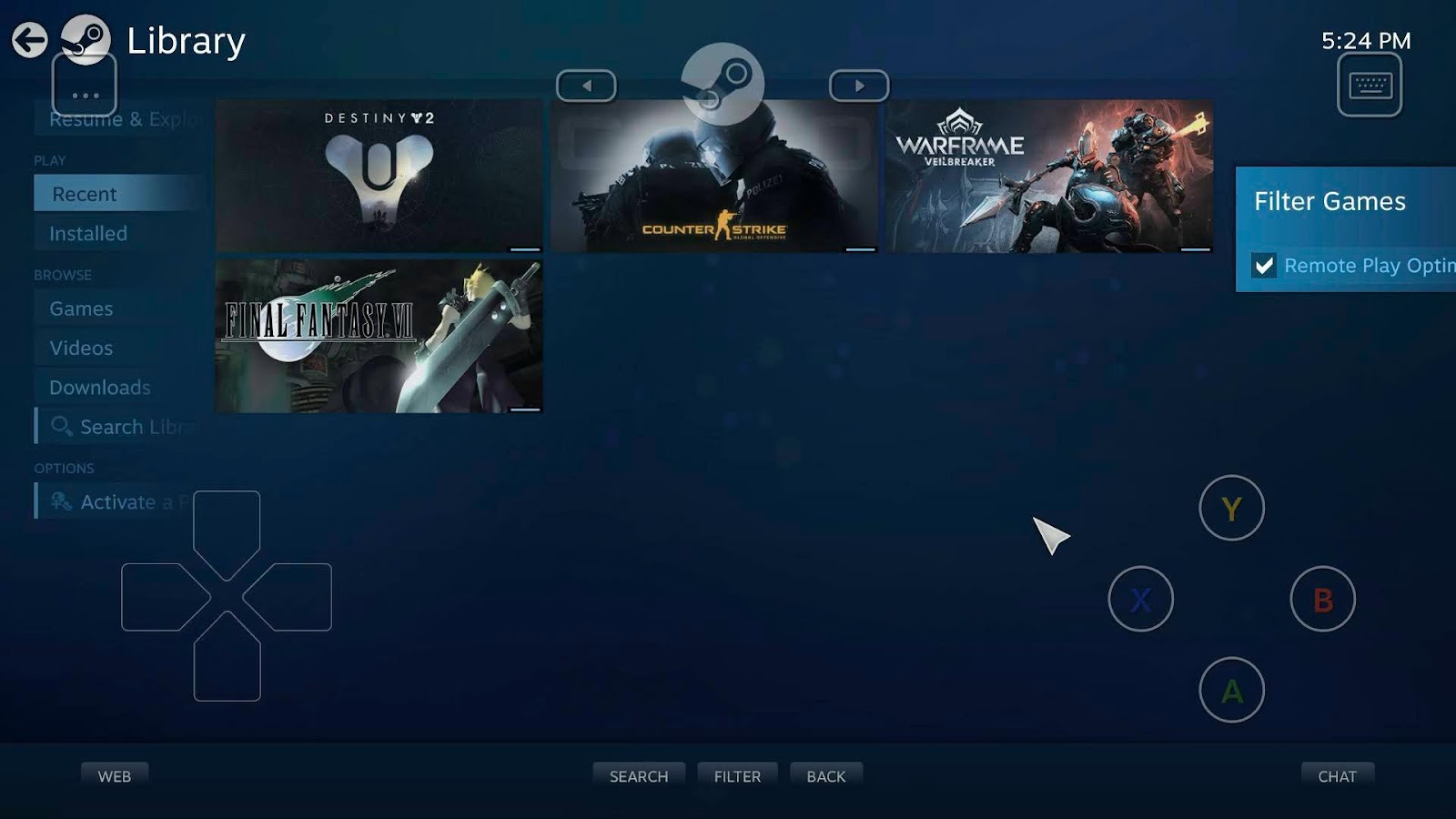 Set up Steam Link on Chromebook device 6