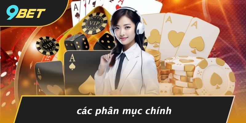 Các Phân Mục Chính