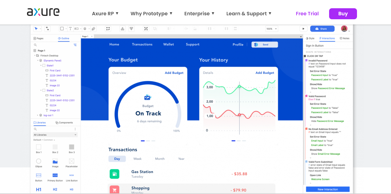 Tools prototyping software