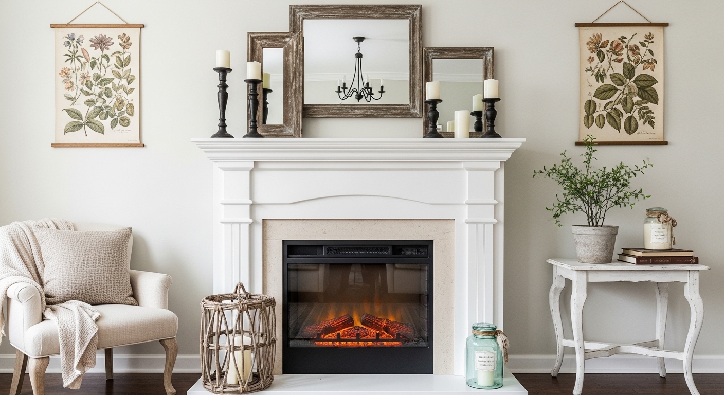 Fireplace Focal Point in the living room