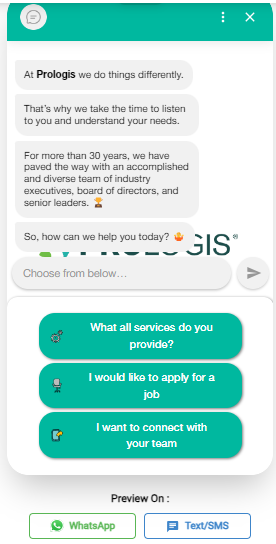 customer support chatbot example